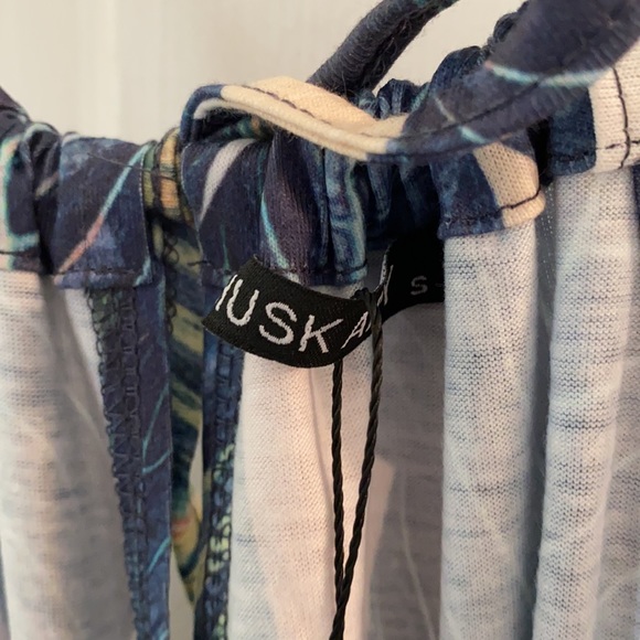 Tropical pattern maxi dress - Picture 2 of 3